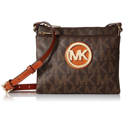 michael kors fulyon cross over purse with chain strap|michael kors fulton bag.